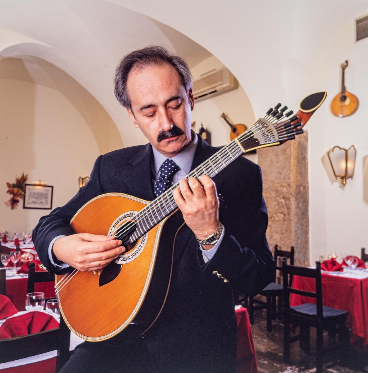 Mario Pacheco at Clube de Fado - Lisbon.